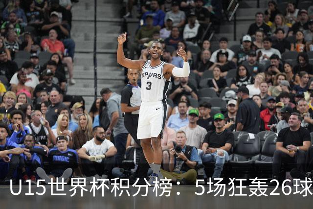 U15世界杯积分榜：5场狂轰26球！克日本、斩沙特锁定排位赛资格！